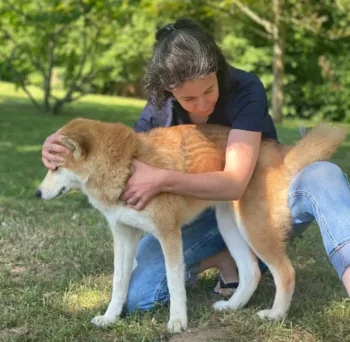 Flavie Vernet ostéopathe pour chien nantes